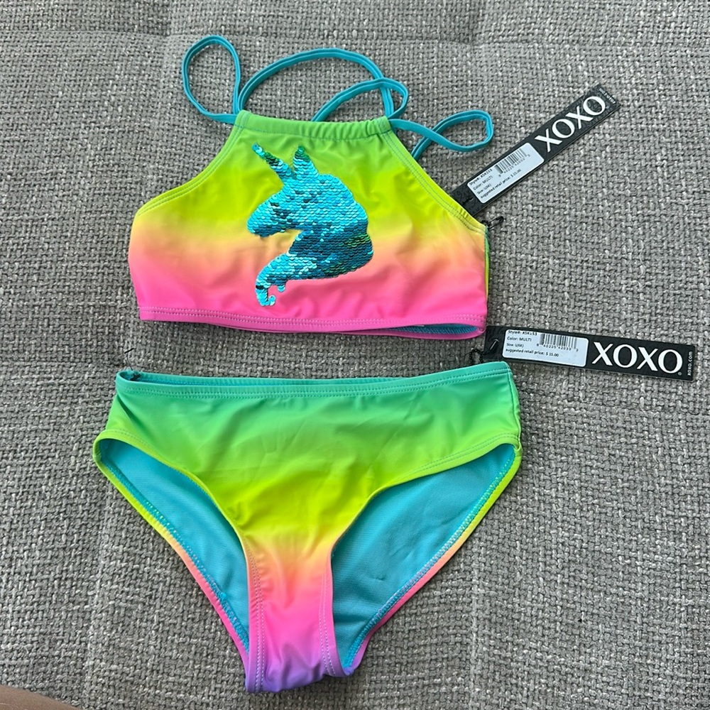 NWT, girls bikini, size 6X